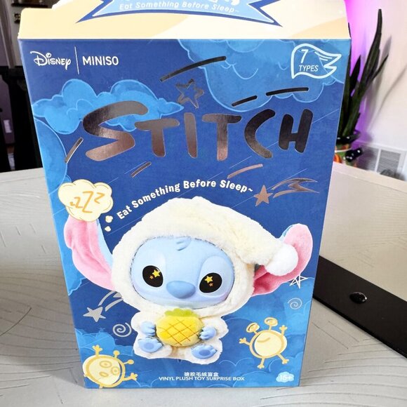 Disney x Miniso Stitch Blind Box | Eat Something Before Sleep NIB - Picture 3 of 9